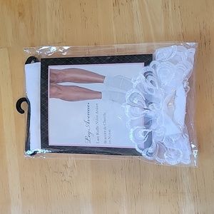 Lace Ruffle Nylon Anklet schoolgirl socks